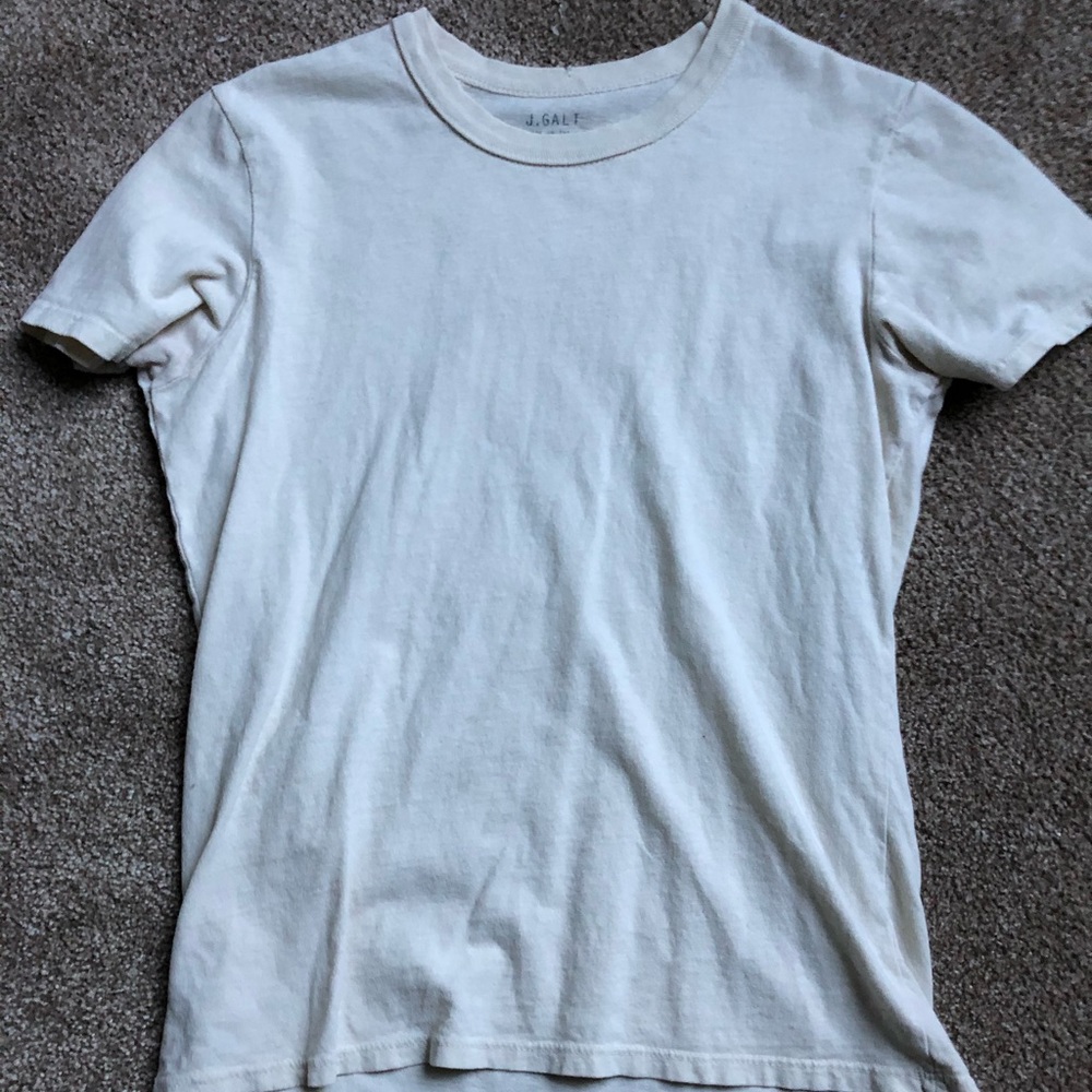 Light yellow brandy Melville top